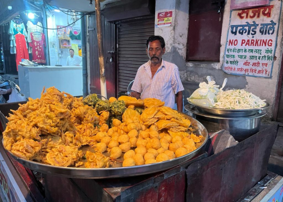 best street food market in delhi